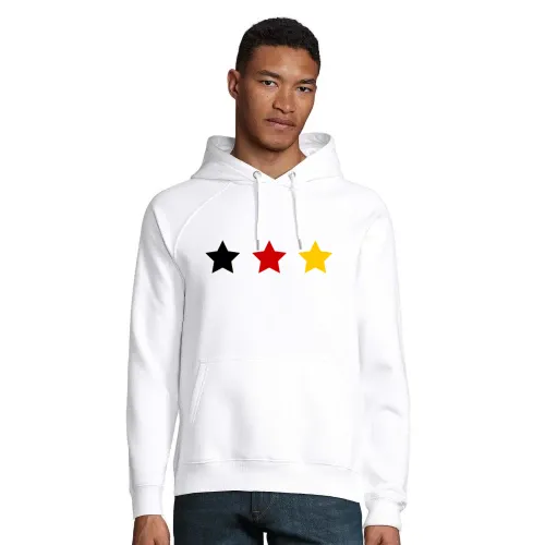 Deutschlands 3 Sterne Hoodie Männer Stellar Bio