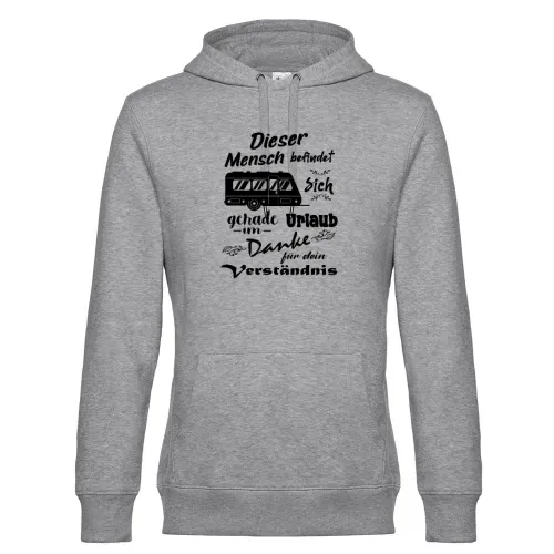 Dieser Mensch Befindet Sich Im Urlaub Wohnwagen Männer Hoodie