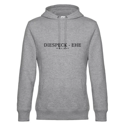 Diespeck - Ehe Koordinaten Hoodie Männer King Hooded