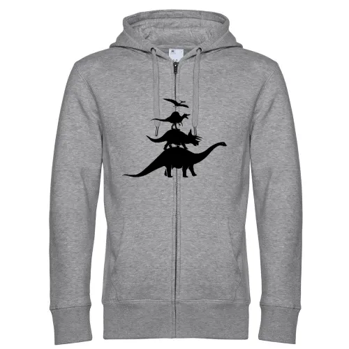 Dino Stadtmusikanten Männer Hoodie
