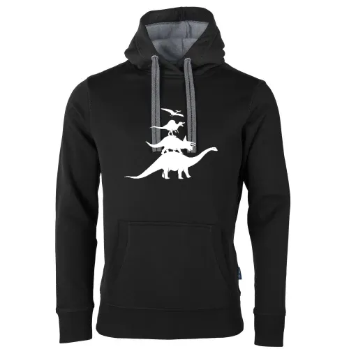 Dino Stadtmusikanten Männer Hoodie
