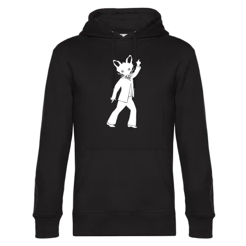 Disco Fox Männer Hoodie