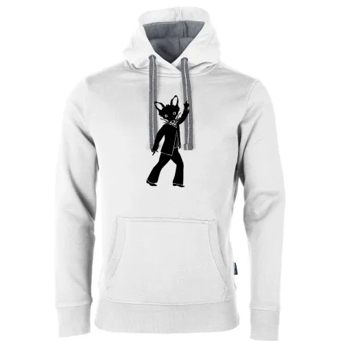 Disco Fox Männer Hoodie