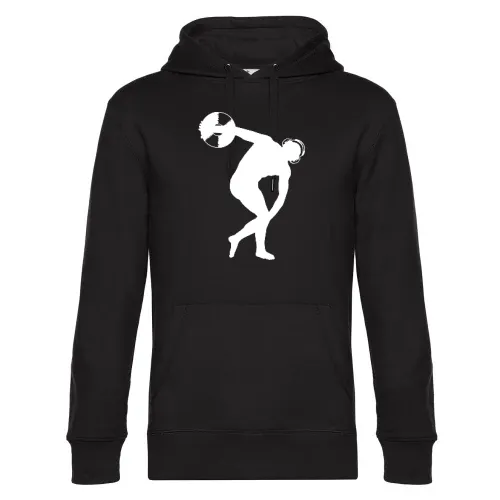 DJ Diskus Männer Hoodie