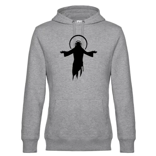 DJ Jesus Männer Hoodie