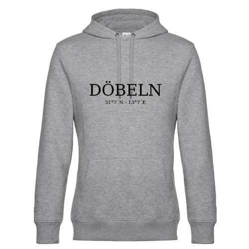 Döbeln Koordinaten Hoodie Männer King Hooded