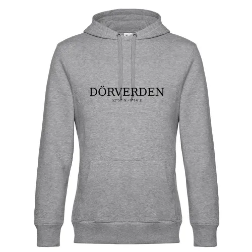 Dörverden Koordinaten Hoodie Männer King Hooded