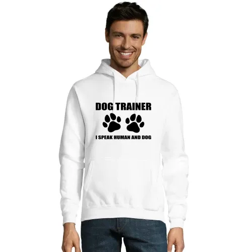 Dog Trainer I Speak Human and Dog Hundetrainer Hoodie Männer Snake