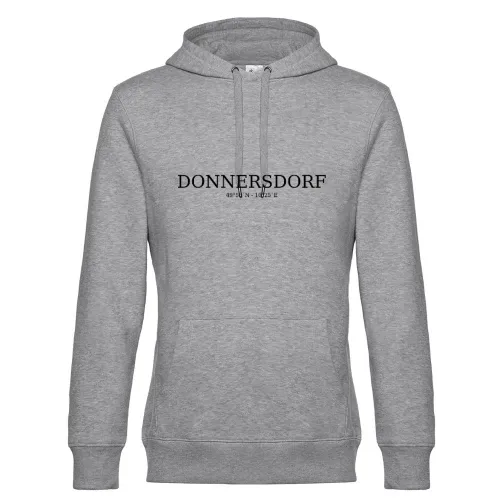Donnersdorf Koordinaten Hoodie Männer King Hooded