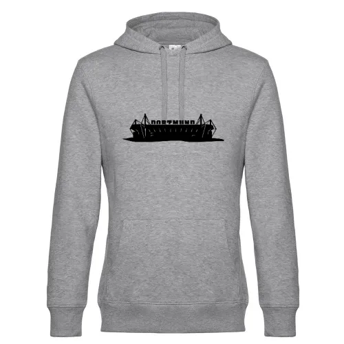 Dortmund Stadion Silhouette Männer Hoodie