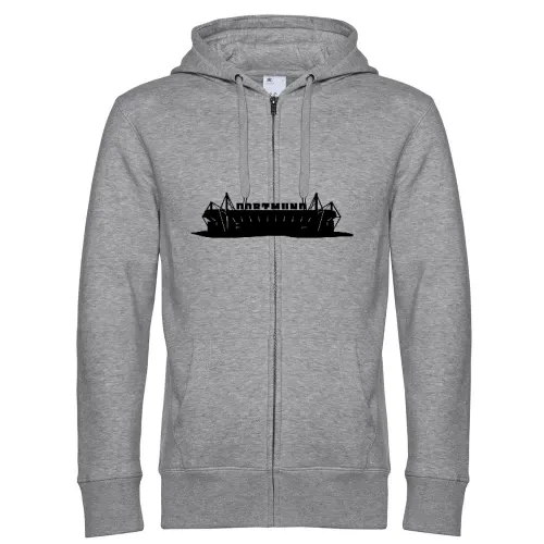 Dortmund Stadion Silhouette Männer Hoodie