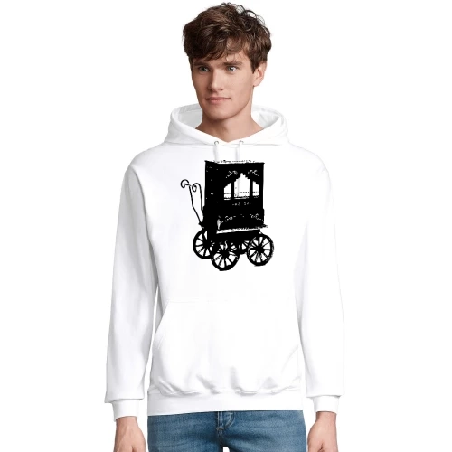 Drehorgel Männer Hoodie