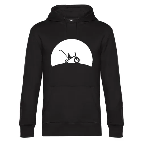 Dreirad im Sonnenuntergang Hoodie Männer King Hooded