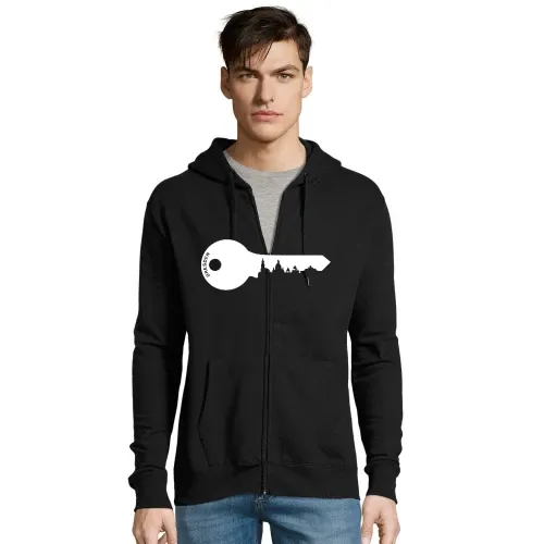 Dresden Schlüssel Männer Hoodie