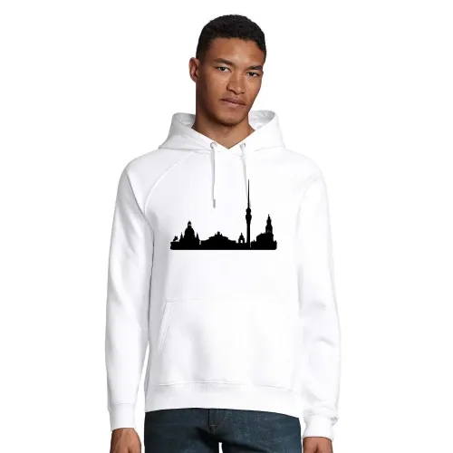 Dresden Skyline Männer Hoodie
