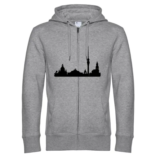 Dresden Skyline Männer Hoodie