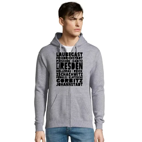 Dresden Stadtteile Männer Hoodie