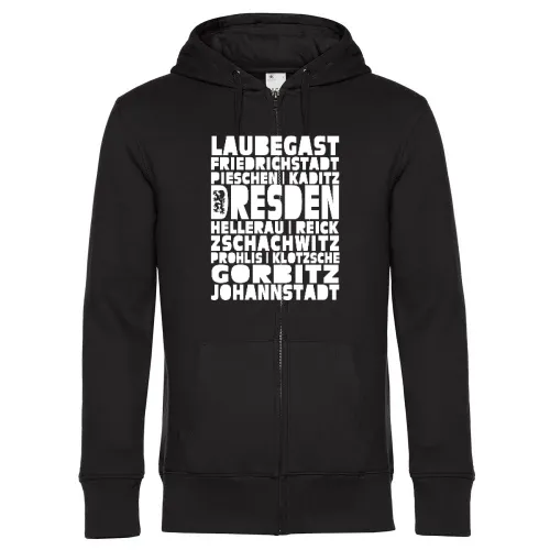 Dresden Stadtteile Männer Hoodie