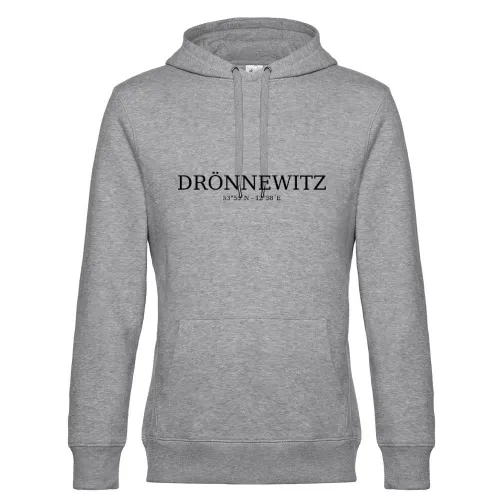 Drönnewitz Koordinaten Hoodie Männer King Hooded