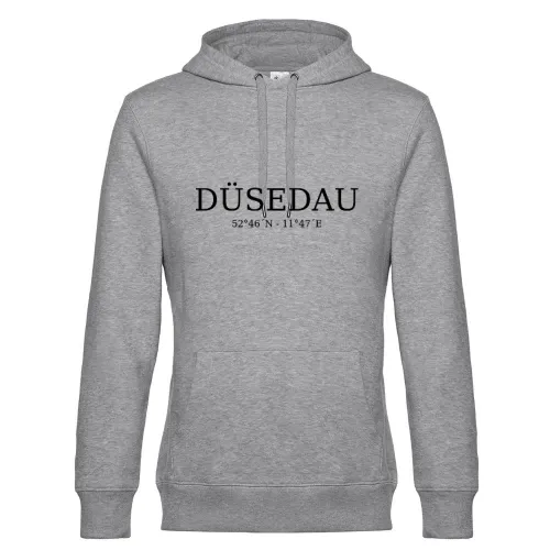 Düsedau Koordinaten Hoodie Männer King Hooded