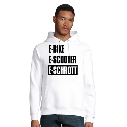 E-Bike E-Scooter E-Schrott Männer Hoodie