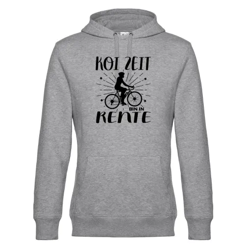 E-Bike Rente Koi Zeit Ebike Rentner Schwäbisch Männer Hoodie