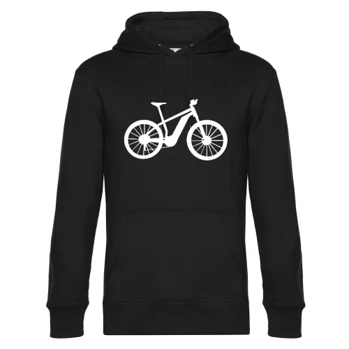 Ebike Akku Fahrrad Bike Radfahrer E-Bike Hoodie Männer King Hooded