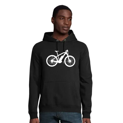 Ebike E-Bike Fahrrad Bike mit Akku Hoodie Männer Stellar Bio