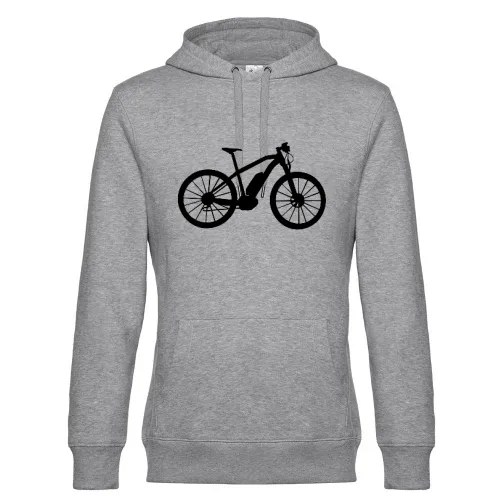 Ebike E-Bike Fahrrad Bike mit Akku Hoodie Männer King Hooded