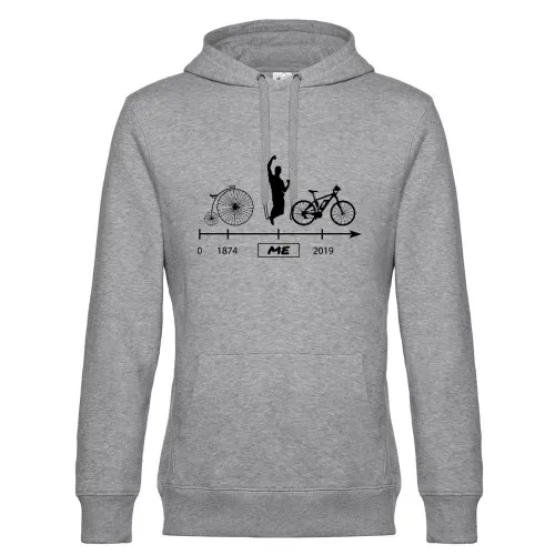 Ebike Hochrad Fahrrad Evolution Farbe wählbar Hoodie Männer King Hooded