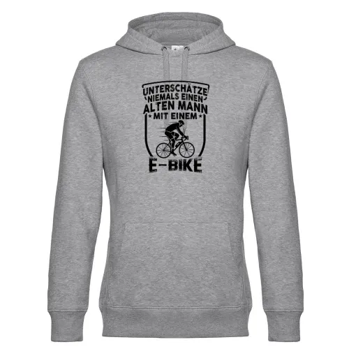Ebike Mountainbike E-Bike Fahrrad Motiv MTB Hoodie Männer King Hooded