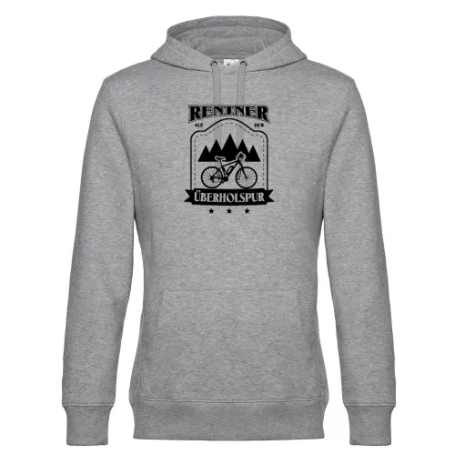 Ebike MTB Rentner auf der Ueberholspur Hoodie Männer King Hooded