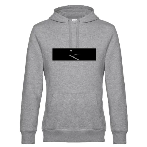 Eckball Fussball im Brustring Hoodie Männer King Hooded