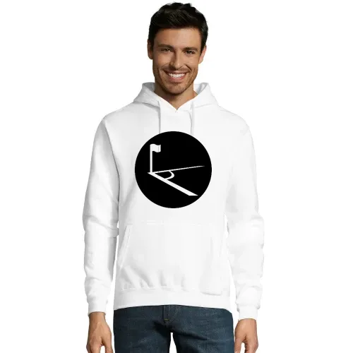 Eckball Fussball im Kreis Hoodie Männer Snake