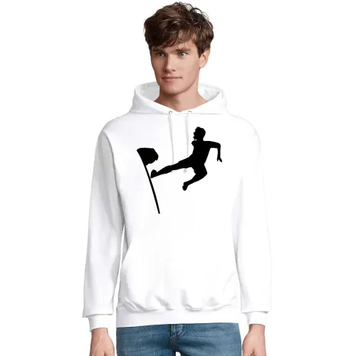 Eckfahnensprung Männer Hoodie