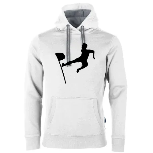 Eckfahnensprung Männer Hoodie