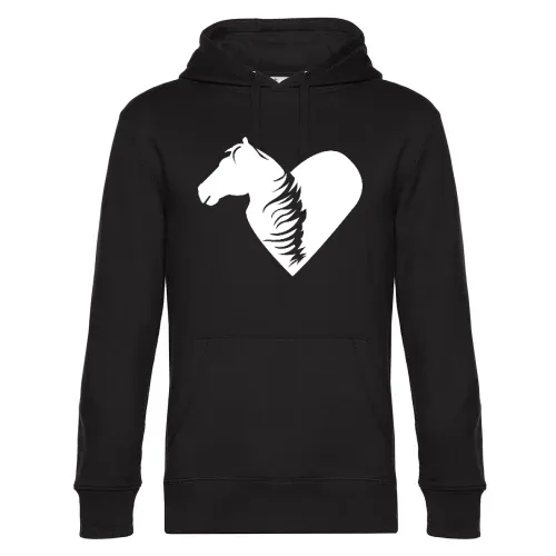 Ein Herz für Pferde Männer Hoodie