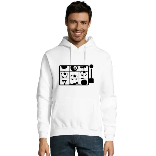 Einarmiger Bandit Fußball Hoodie