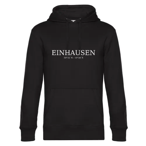 Einhausen Koordinaten Hoodie Männer King Hooded