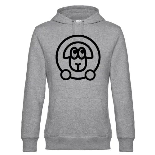 einzelnes Schaf Hoodie Männer King Hooded