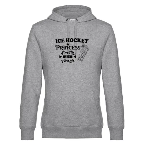 Eishockey Hockey Spielerin Ice Hockey Princess Hoodie Männer King Hooded