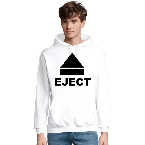Eject Kassetten auswerfen Männer Hoodie