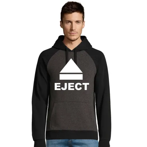 Eject Kassetten auswerfen Männer Hoodie