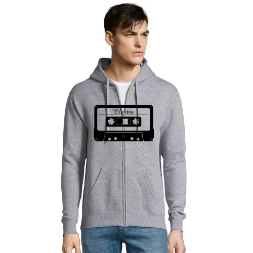 Elektromusik Kassette Männer Hoodie