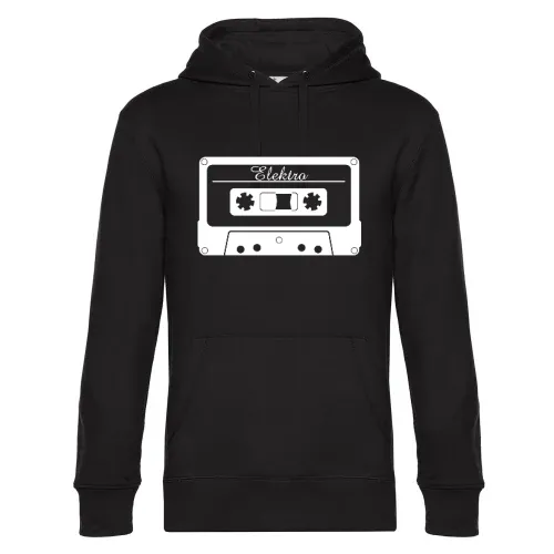 Elektromusik Kassette Männer Hoodie