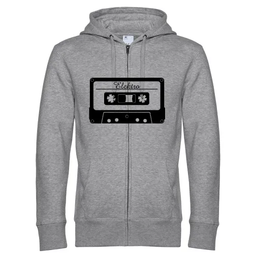 Elektromusik Kassette Männer Hoodie