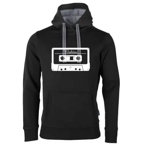 Elektromusik Kassette Männer Hoodie