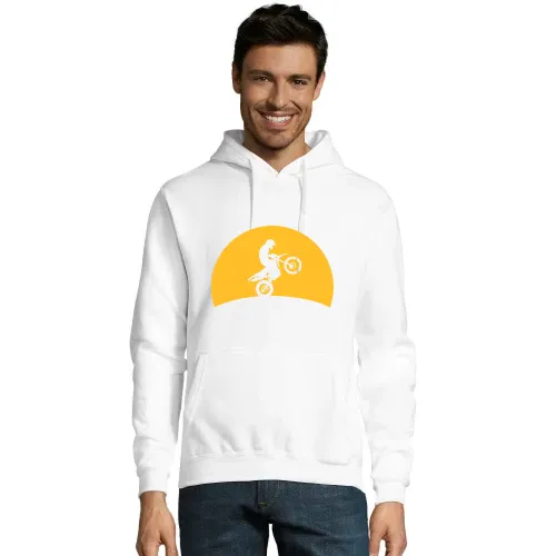 Enduro Cross im Sonneuntergang Hoodie
