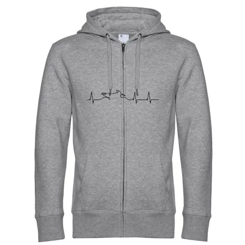 Enduro Herzschlag Männer Hoodie