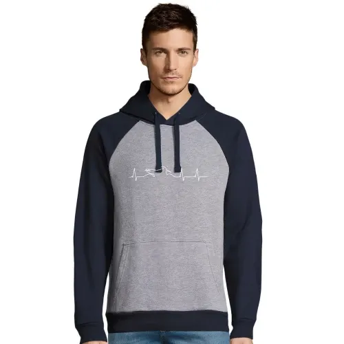 Enduro Herzschlag Männer Hoodie